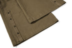 Yiaknis Wide-Leg Cargo Trousers, Pocket Straps, Dark Green and Khaki – photo 38