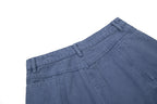 Yiaknis Wide-Leg Cargo Trousers with Mesh Pocket, Dark Grey and Blue – photo 38
