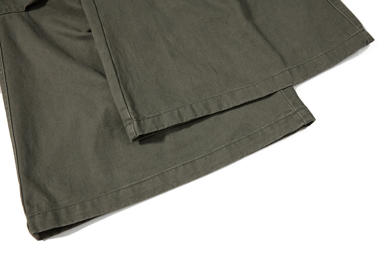 Yiaknis Cargo Overalls, Side Pockets, Khaki and Army Green