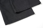 Yiaknis Khaki and Dark Grey Wide-Leg Cargo Trousers with Elastic Back Waist – photo 38