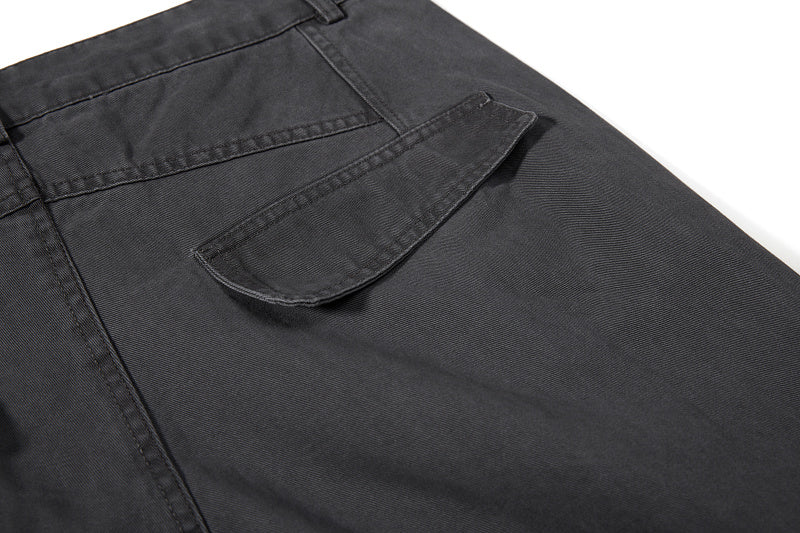 Yiaknis Cargo Trousers, Drawstring Pockets, Khaki and Dark Grey – photo 39
