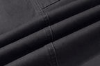 Yiaknis Baggy Wide-Leg Trousers, Drawstring Waist, Khaki and Dark Grey – photo 39