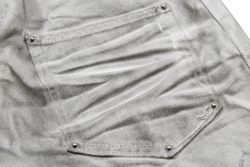 Yiaknis Flared Trousers with Washed Finish, Black and Light Grey – photo 39
