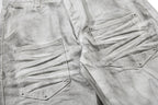 Yiaknis Flared Trousers with Washed Finish, Black and Light Grey – photo 40