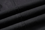 Yiaknis Khaki and Dark Grey Wide-Leg Cargo Trousers with Elastic Back Waist – photo 40