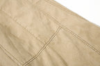 Yiaknis Wide-Leg Trousers with Rope Front Lacing, Black and Beige – photo 40