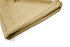 Yiaknis Wide-Leg Cropped Cargo Trousers, Button Fly, Green and Khaki – photo 40