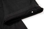 Yiaknis Wide-Leg Trousers with Button Fly and Flap Pockets, Khaki and Black – photo 40