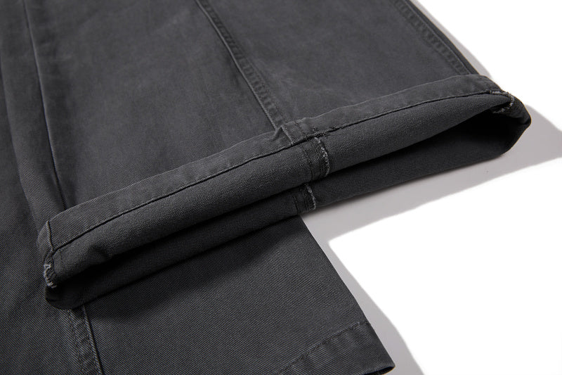 Yiaknis Cargo Trousers, Drawstring Pockets, Khaki and Dark Grey – photo 41