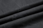 Yiaknis Khaki and Dark Grey Wide-Leg Cargo Trousers with Back Flap Pockets – photo 42