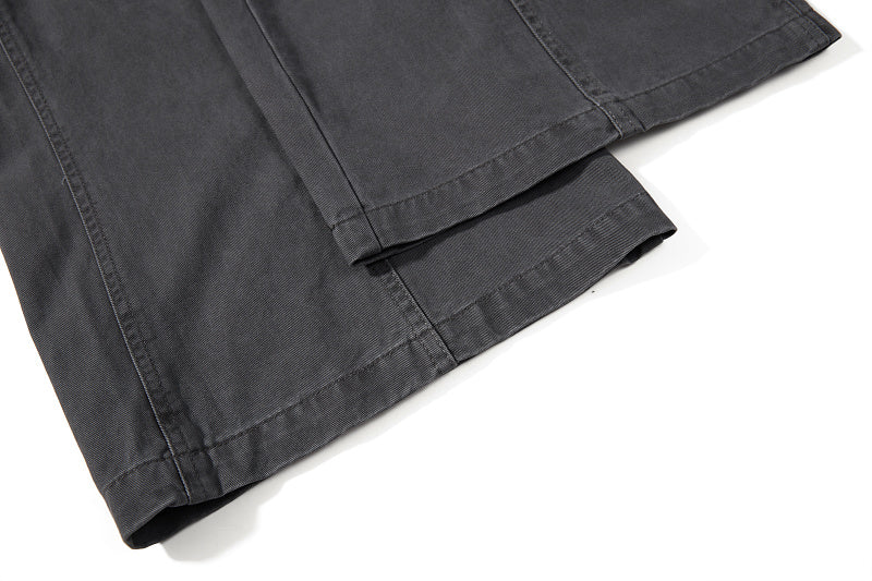 Yiaknis Cargo Trousers, Drawstring Pockets, Khaki and Dark Grey – photo 42