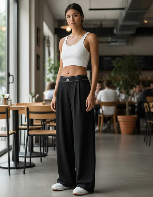 Alo High-Waist Wide-Leg Sports Pants