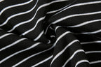 Yiaknis Striped Wide-Leg Trousers, Letter Print, Black and White Stripes – photo 43