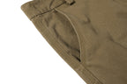 Yiaknis Wide-Leg Cargo Trousers, Pocket Straps, Dark Green and Khaki – photo 44