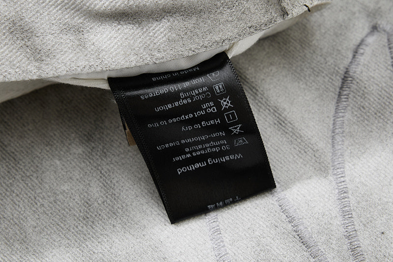 Yiaknis Flared Trousers with Washed Finish, Black and Light Grey – photo 49
