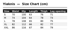 Yiaknis Wide-Leg Cropped Denim Trousers, Front Patch Pockets, White – size chart