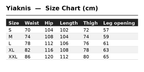 Yiaknis Wide-Leg Cargo Trousers, Snap Pockets, Dark Green and Black – size chart