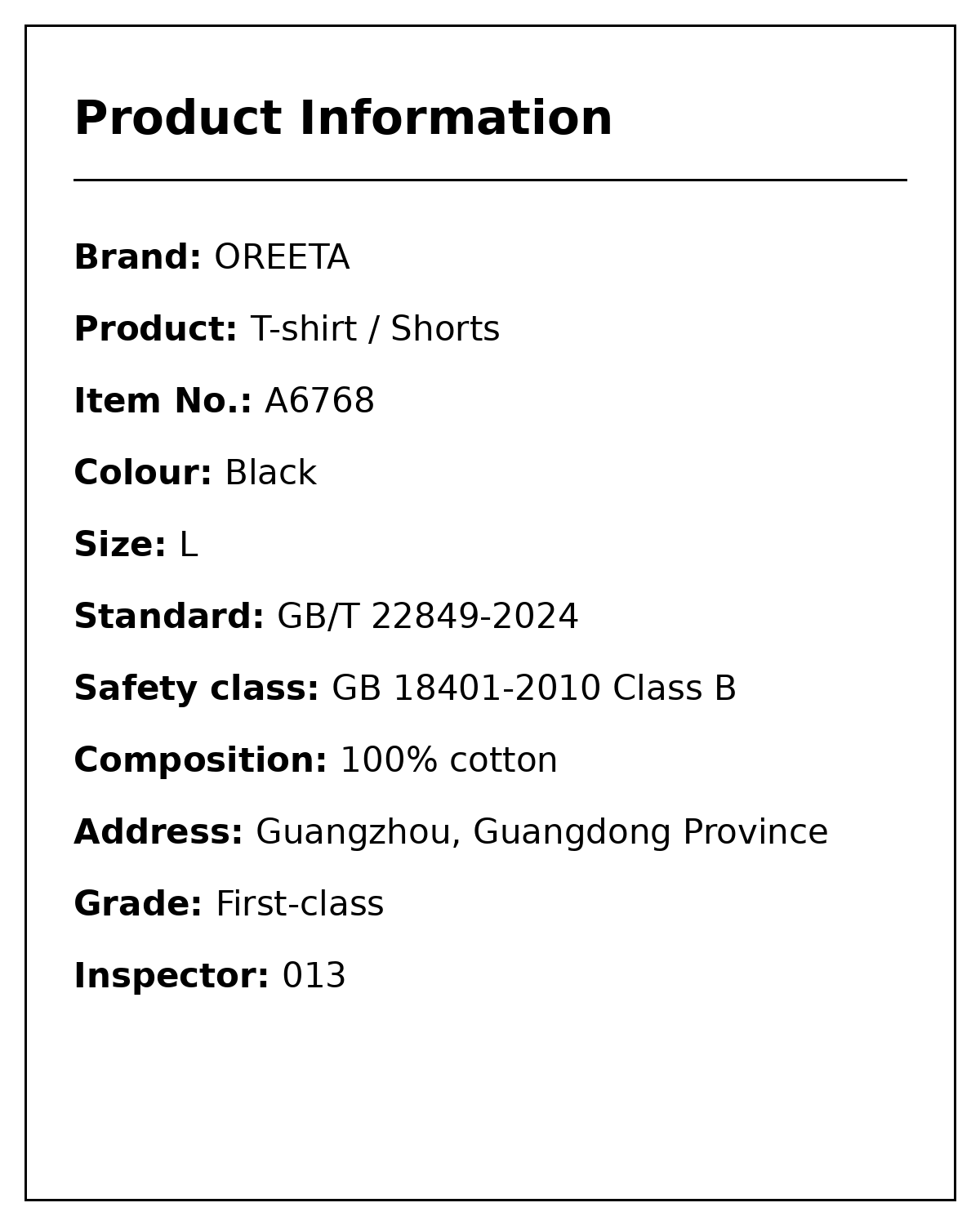 Yiaknis Wide-Leg Cropped Cargo Trousers, Lace-Up Legs, Off White and Black – product information card